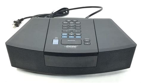 Reconnect the power cord. . Bose wave radio cd